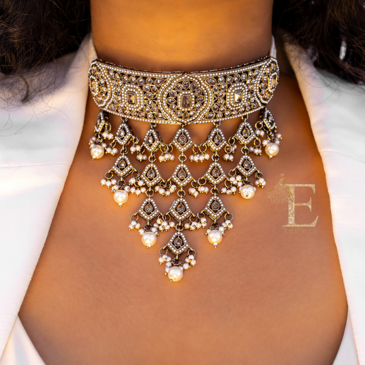 Samriddhi Necklace Set Gold